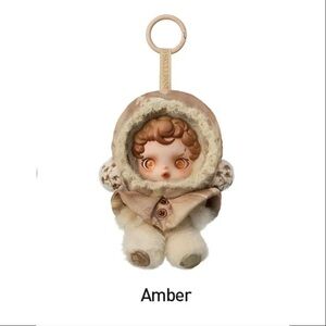 θSkullpanda L'impressionnisme Series Vinyl Plush Pendant Amber - Sealed Box